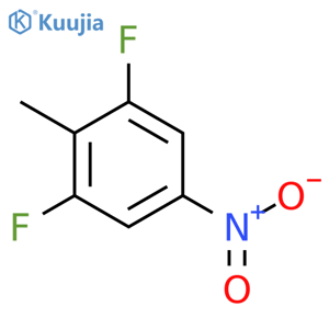 1,3-difluoro-2-methyl-5-nitro-benzene structure