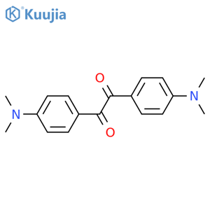 4,4'-Bis(dimethylamino)benzil structure