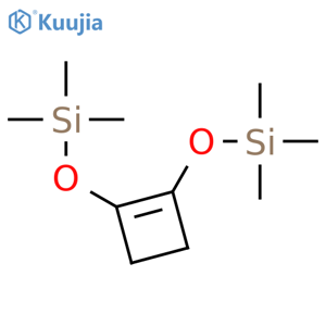 trimethyl-(2-trimethylsilyloxycyclobuten-1-yl)oxy-silane structure