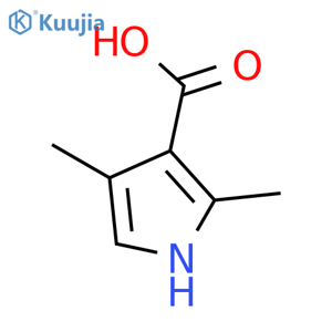 2,4-Dimethylpyrrole-3-carboxylic Acid structure