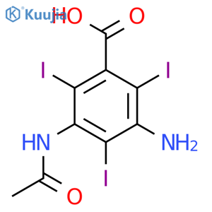 N-Desacetyl Amido Amidotrizoic Acid structure