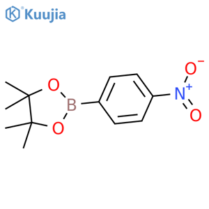 4,4,5,5-Tetramethyl-2-(4-nitrophenyl)-1,3,2-dioxaborolane structure