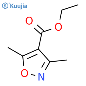 Ethyl 3,5-dimethylisoxazole-4-carboxylate structure