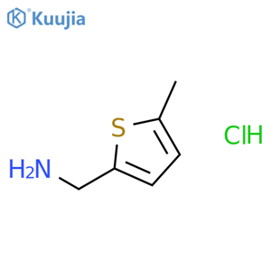 (5-Methylthien-2-yl)methylamine Hydrochloride structure