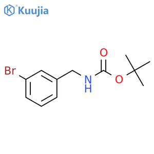 (3-Bromobenzyl)carbamic Acid tert-Butyl Ester structure