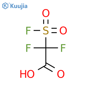 2,2-Difluoro-2-(fluorosulfonyl)acetic acid structure