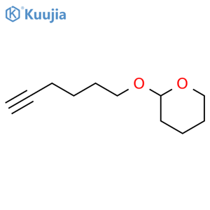 2-(5-Hexynyloxy)tetrahydro-2H-pyran structure