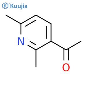 3-Acetyl-2,6-lutidine structure