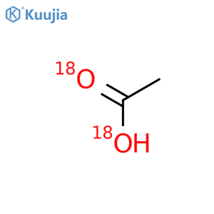 Acetic-18O2 acid(6CI,8CI,9CI) structure