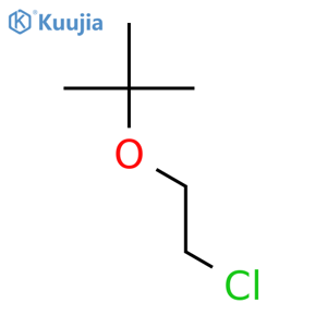 2-(2-chloroethoxy)-2-methylpropane structure