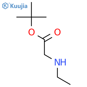 N-Ethyl-glycine tert-butyl ester structure