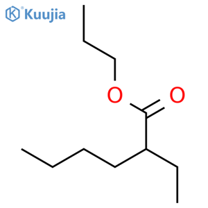 n-Propyl 2-ethylhexanoate structure