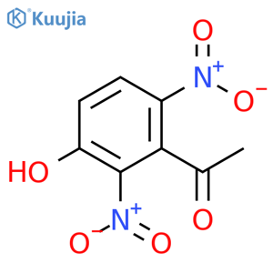 1-(3-Hydroxy-2,6-dinitrophenyl)ethanone structure