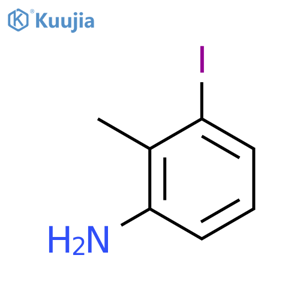 2-Amino-6-iodotoluene structure