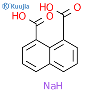 1,8-Naphthalenedicarboxylic acid, sodium salt (1:2) structure