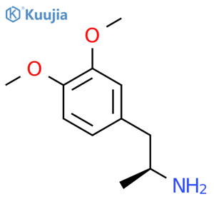 (S)-1-(3,4-Dimethoxyphenyl)propan-2-amine structure