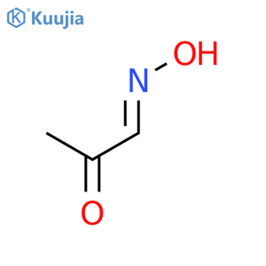 (E)-2-Oxopropanal oxime structure