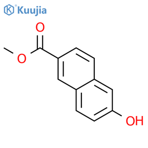 methyl 6-hydroxynaphthalene-2-carboxylate structure