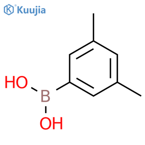 3,5-Dimethylphenylboronic acid structure