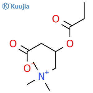 Propionyl-L-carnitine structure