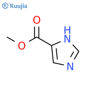 Methyl 1H-imidazole-5-carboxylate structure