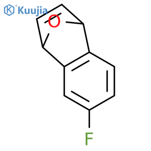 1,4-Epoxynaphthalene,6-fluoro-1,4-dihydro- structure