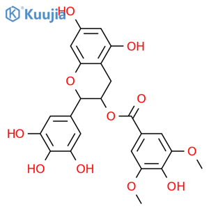 3,3',4',5,5',7-Hexahydroxyflavan; (2R,3R)-form, 3-O-(4-Hydroxy-3,5-dimethoxybenzoyl) structure