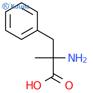 α-Methyl-D-phenylalanine structure