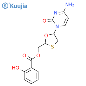 Lamivudine Salicylate structure