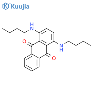 Solvent Blue 35 structure