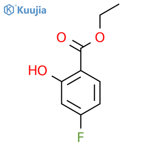 Ethyl 4-fluoro-2-hydroxybenzoate structure