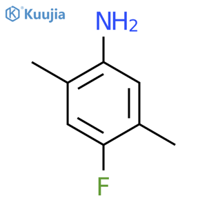 4-fluoro-2,5-dimethylaniline structure