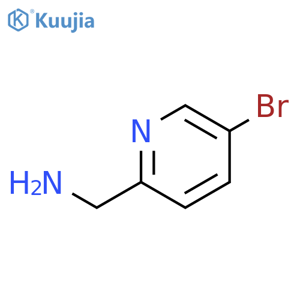 (5-Bromopyridin-2-yl)methanamine structure