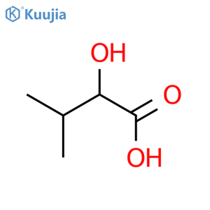 (2R)-2-Hydroxy-3-methylbutanoic Acid structure