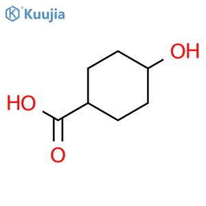 4-hydroxycyclohexane-1-carboxylic acid structure