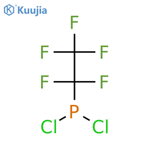 Phosphonous dichloride,(pentafluoroethyl)- (8CI,9CI) structure