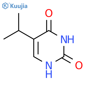 5-(propan-2-yl)-1,2,3,4-tetrahydropyrimidine-2,4-dione structure