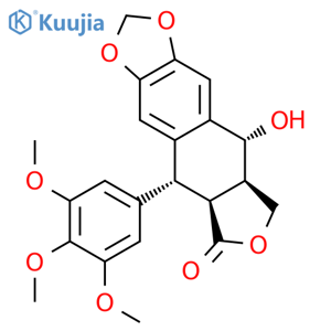 Picropodophyllin structure