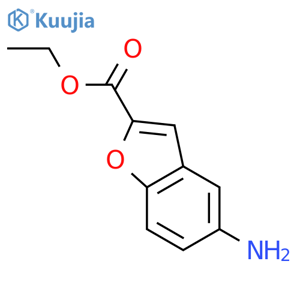 ethyl 5-amino-1-benzofuran-2-carboxylate structure