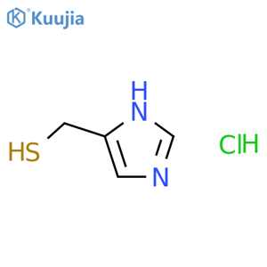 1H-Imidazole-5-methanethiol,hydrochloride (1:1) structure