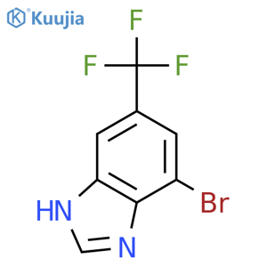 7-Bromo-5-(trifluoromethyl)-1H-benzodimidazole structure