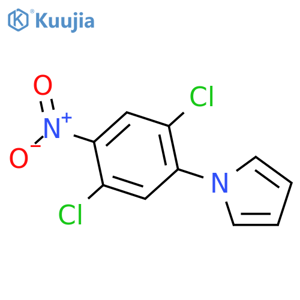 1-(2,5-Dichloro-4-nitrophenyl)-1H-pyrrole structure