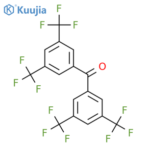 Bis(3,5-bis(trifluoromethyl)phenyl)methanone structure