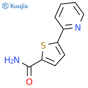 5-(Pyridin-2-yl)thiophene-2-carboxamide structure