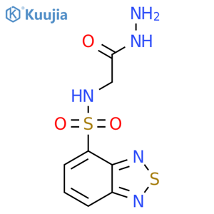 N-(2-Hydrazinyl-2-oxoethyl)benzo[c][1,2,5]thiadiazole-4-sulfonamide structure