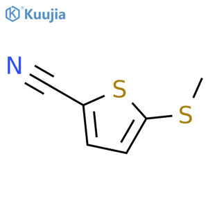 5-(methylsulfanyl)thiophene-2-carbonitrile structure