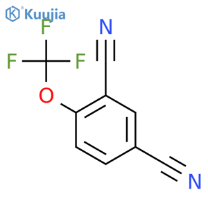 2-(Trifluoromethoxy)terephthalonitrile structure