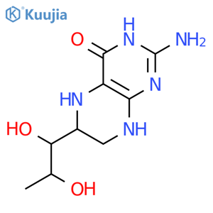 Tetrahydrobiopterin structure