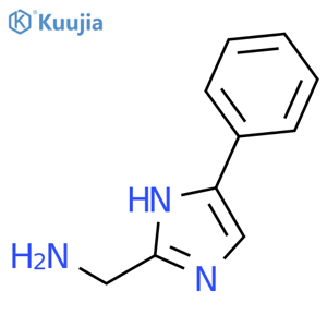 C-(5-Phenyl-1H-imidazol-2-yl)-methylamine structure