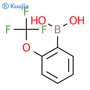 o-(Trifluoromethoxy)phenylboronic Acid structure